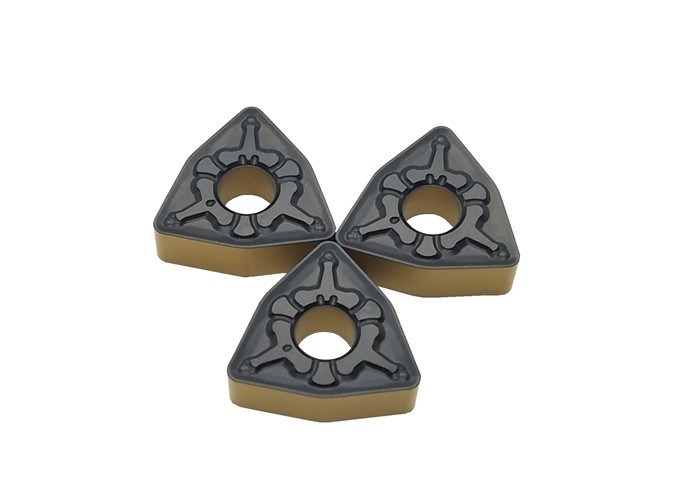 CVD CNC επιστρώματος διπλό χρώμα του wnmg080412-TM ενθέτων καρβιδίου