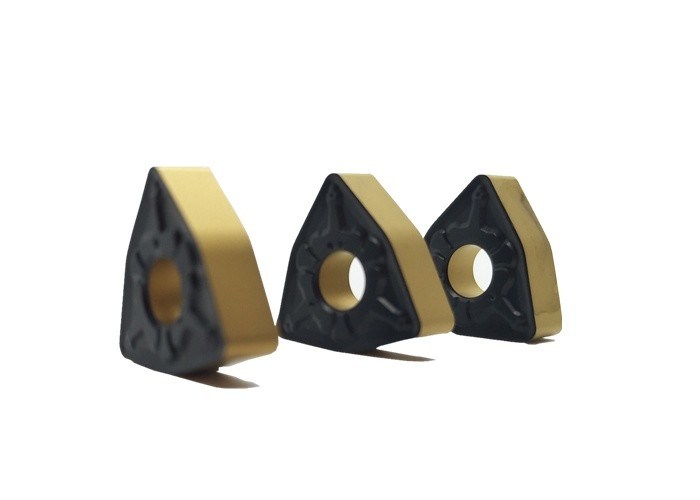 CVD CNC επιστρώματος διπλό χρώμα του wnmg080412-TM ενθέτων καρβιδίου
