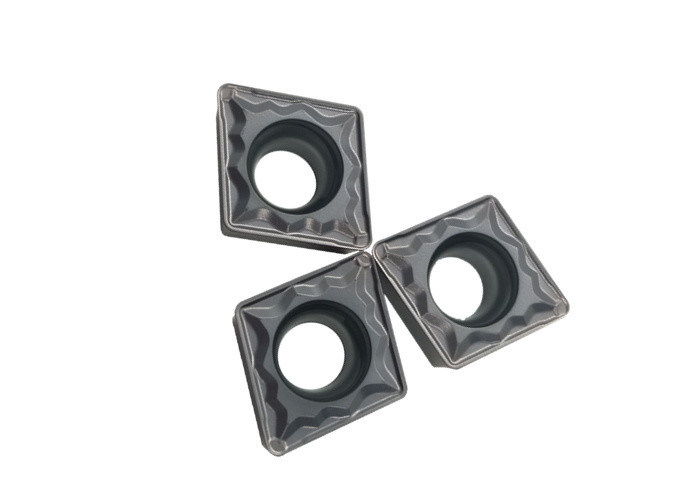 CNC καρβιδίου βολφραμίου γυρίζοντας μαύρο χρώμα εργαλείων ccmt09t308-HMP ενθέτων