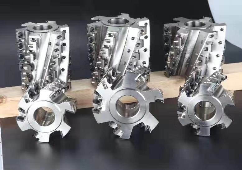 Σπειροειδές χάλυβας Cutterhead τύπων ανθών δαμάσκηνων ή υλικό κραμάτων αργιλίου