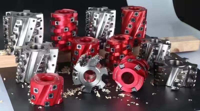 Σπειροειδές χάλυβας Cutterhead τύπων ανθών δαμάσκηνων ή υλικό κραμάτων αργιλίου